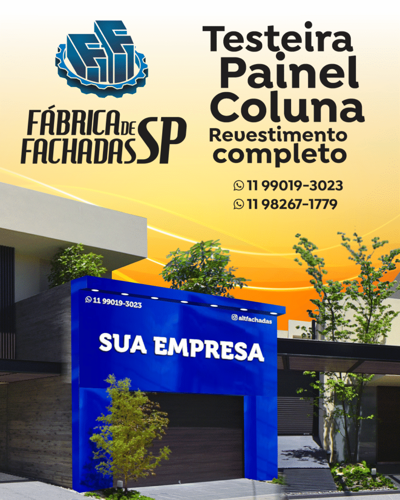 FABRICA DE FACHADAS SP - Redes Post Completo